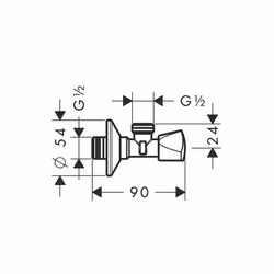 Hansgrohe 13903000 raccord et pièce de robinetterie