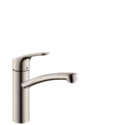Hansgrohe Focus, Robinet de salle de bain, Acier inoxydable