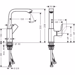 Hansgrohe Metris Chrome