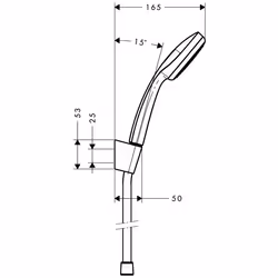 Hansgrohe Croma 100 1,6 m Chrome