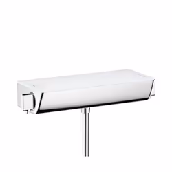 Hansgrohe Ecostat Select, Robinet de salle de bain, Chrome, Blanc
