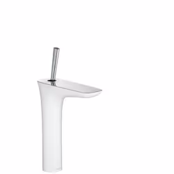 Hansgrohe PuraVida, Robinet de salle de bain, Chrome, Blanc