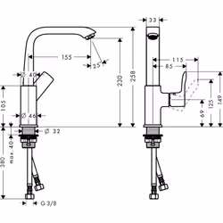 Hansgrohe Metris Chrome