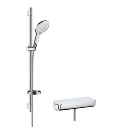 Hansgrohe Raindance Select S système de douche Chrome, Blanc