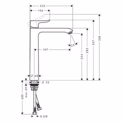 Hansgrohe Metris Chrome
