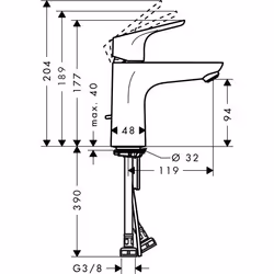 Hansgrohe Focus