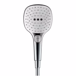 Hansgrohe Raindance Select E Pommeau de douche Chrome, Blanc - Vue supplémentaire 4