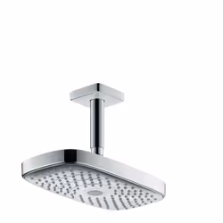 Hansgrohe Raindance Select E, Pomme de douche fixe, Chrome, Plafond