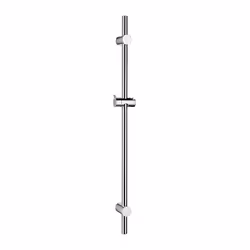 hansgrohe barre de douche 27704000 tube en laiton chromé 22 mm distance de forage variable 400 - 670 mm curseur de douche ent ...