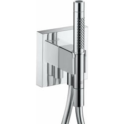 Axor Starck Organic port 12626000 match1 Set de chromé , avec raccord de tuyau et douchette