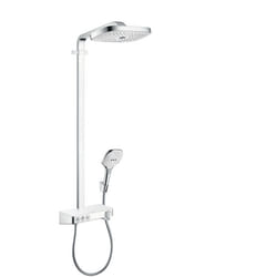 Hansgrohe Raindance Select E système de douche Chrome, Blanc