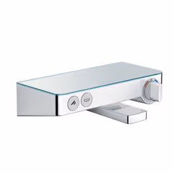 Hansgrohe ShowerTablet Select, Robinet de salle de bain, Chrome, Blanc