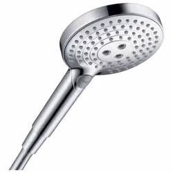 Les avantages du pommeau de douche HANSGROHE Raindance Select S EcoSmart 120 3 jets chromé : Pommeau avec 3 jets pour corresp ...