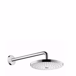 Hansgrohe Raindance Select S, Pomme de douche fixe, Chrome, Blanc, Plafond