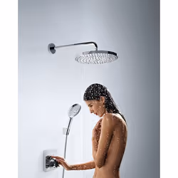 Hansgrohe Raindance Select S Pomme de douche fixe Chrome - Vue supplémentaire 5