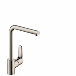 Hansgrohe Focus, Robinet de salle de bain, Acier inoxydable
