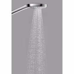 Hansgrohe Croma Select E Pommeau de douche Chrome, Blanc