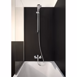 Hansgrohe Croma Select E système de douche Chrome, Blanc