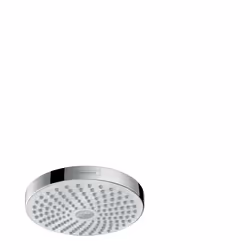Hansgrohe Croma Select S, Pomme de douche fixe, Chrome, Blanc, Plafond