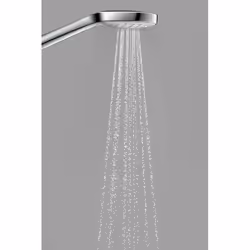 Hansgrohe Croma Select S Pommeau de douche Chrome, Blanc - Vue supplémentaire 4