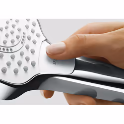 Hansgrohe Croma Select S Pommeau de douche Chrome, Blanc - Vue supplémentaire 5
