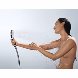 Hansgrohe Croma Select S Pommeau de douche Chrome, Blanc