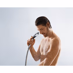 Hansgrohe Croma Select S Pommeau de douche Chrome, Blanc - Vue supplémentaire 5