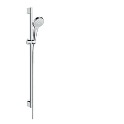 Hansgrohe Croma Select S système de douche Chrome, Blanc