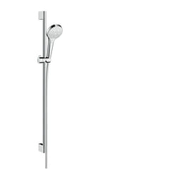 Hansgrohe Croma Select S système de douche Chrome, Blanc