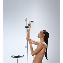 Hansgrohe Croma Select S système de douche Chrome, Blanc