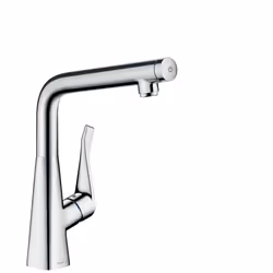 Hansgrohe Metris Select, Robinet de salle de bain, Chrome