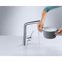 Hansgrohe Metris Select Acier inoxydable
