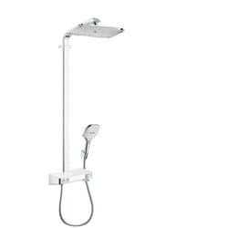 Hansgrohe Raindance E système de douche Chrome, Blanc