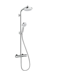 Hansgrohe Crometta système de douche Chrome, Blanc