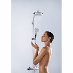 Hansgrohe Crometta système de douche Chrome, Blanc