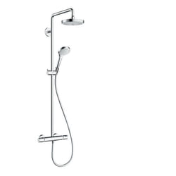 Hansgrohe Croma Select S système de douche Chrome, Blanc