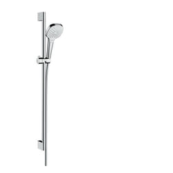 Hansgrohe Croma Select E système de douche Chrome, Blanc
