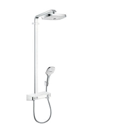 Hansgrohe Raindance Select E système de douche Chrome, Blanc