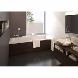 Hansgrohe Croma Select E 1,25 m Chrome, Blanc