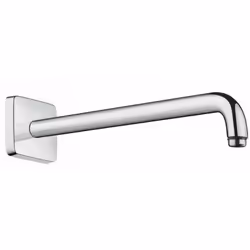Bras de douche Croma Select E longueur : 389 mm rosace, plaque de fixation au mur installation murale version : angle 90° rac ...