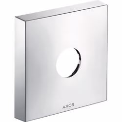 hansgrohe AXOR 1 x rosace dextension carrée dimensions : 170x170mm 1 trou pour les situations avec une faible profondeur denc ...