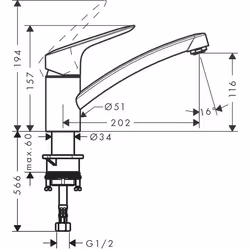 Hansgrohe Logis Chrome
