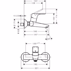 Hansgrohe Focus Chrome