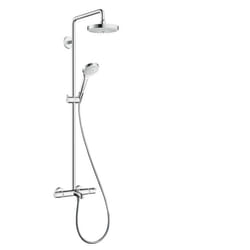 Hansgrohe Croma Select S système de douche Chrome, Blanc