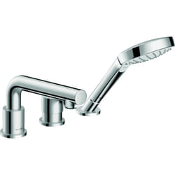 Robinet mitigeur bain douche 3 trous Talis S chromé