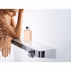 Hansgrohe ShowerTablet Select Chrome, Blanc