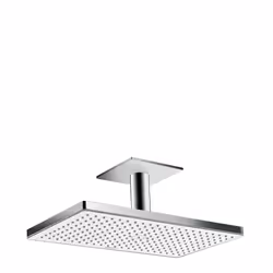 Hansgrohe Rainmaker Select, Pomme de douche fixe, Chrome, Blanc, Plafond