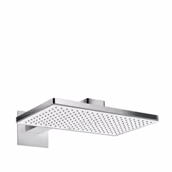 Hansgrohe Rainmaker Select, Pomme de douche fixe, Chrome, Blanc, Plafond