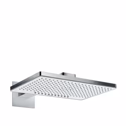 Hansgrohe Rainmaker Select, Pomme de douche fixe, Chrome, Blanc, Plafond