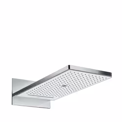 Hansgrohe Rainmaker Select, Pomme de douche fixe, Chrome, Blanc, Plafond